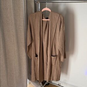 Elegant Women's Brown Cape Coat ✨